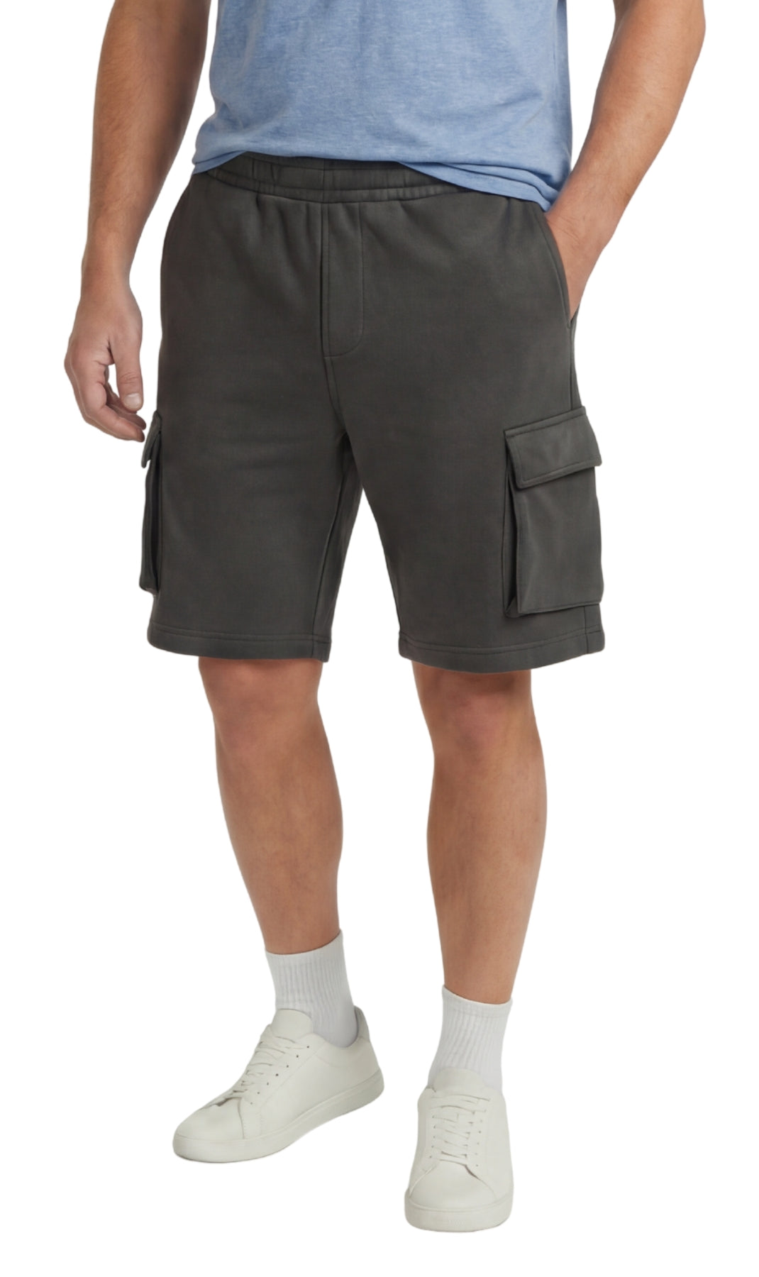 パンツ SOL guruguru Sweat Cargo Shorts DarkGray Men's Fleece Cargo Shorts – The Sweat Shorts You'll Wear Everywhere