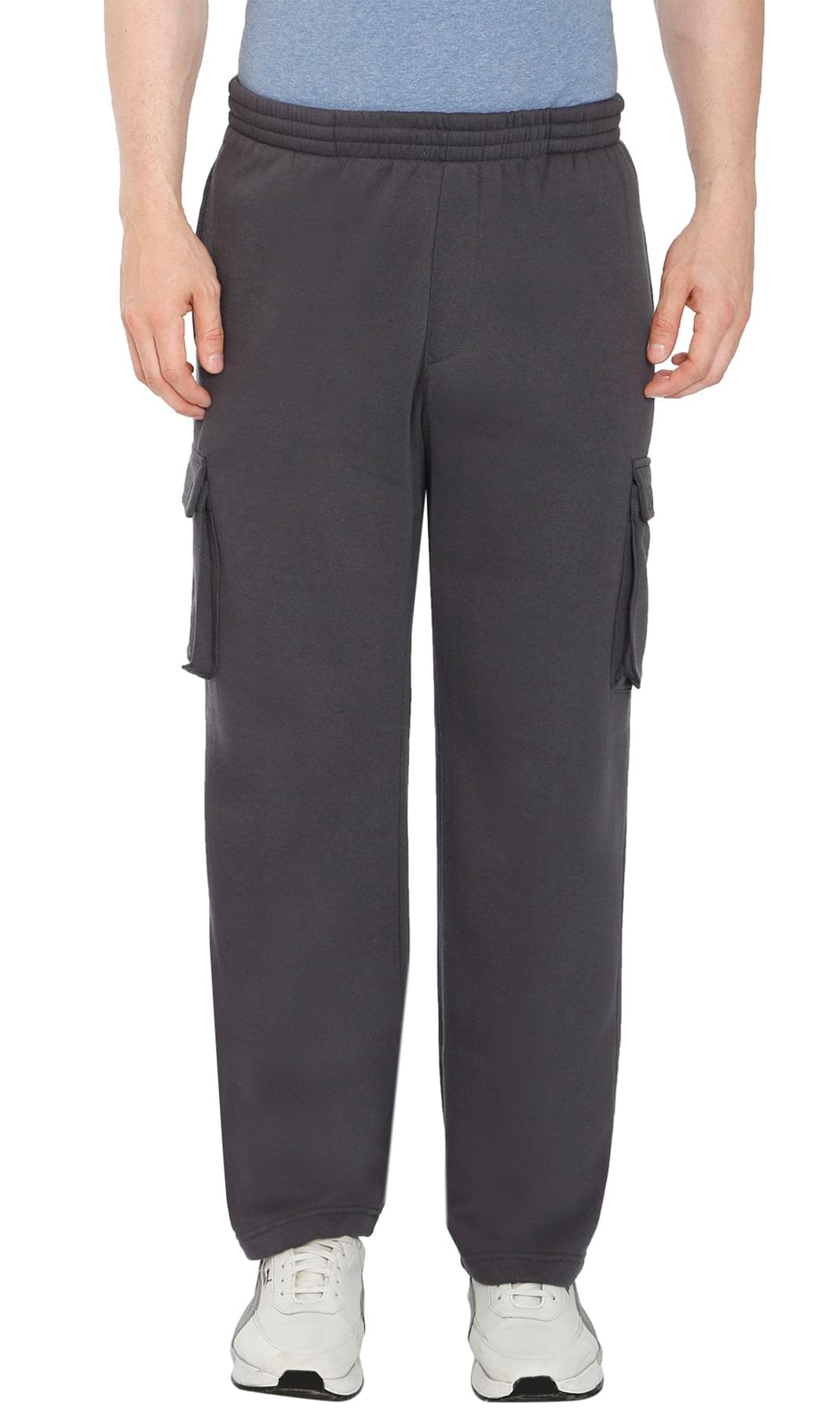 Men's Brushed Fleece Cargo Pants | Turtle Bay New York