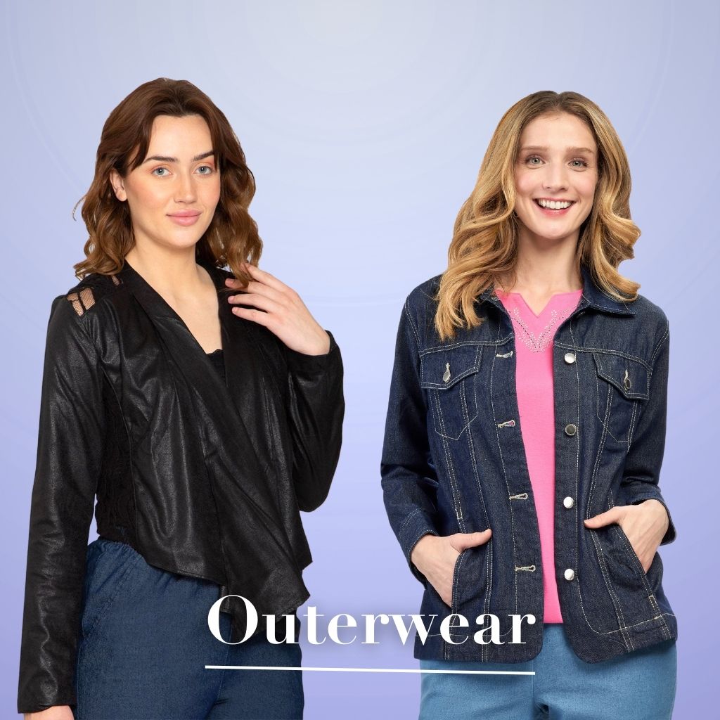 From cozy coats to stylish jackets, our collection combines fashion and functionality to keep you warm and on-trend throughout the season. Explore our diverse selection and find the perfect outerwear piece to suit your individual style.