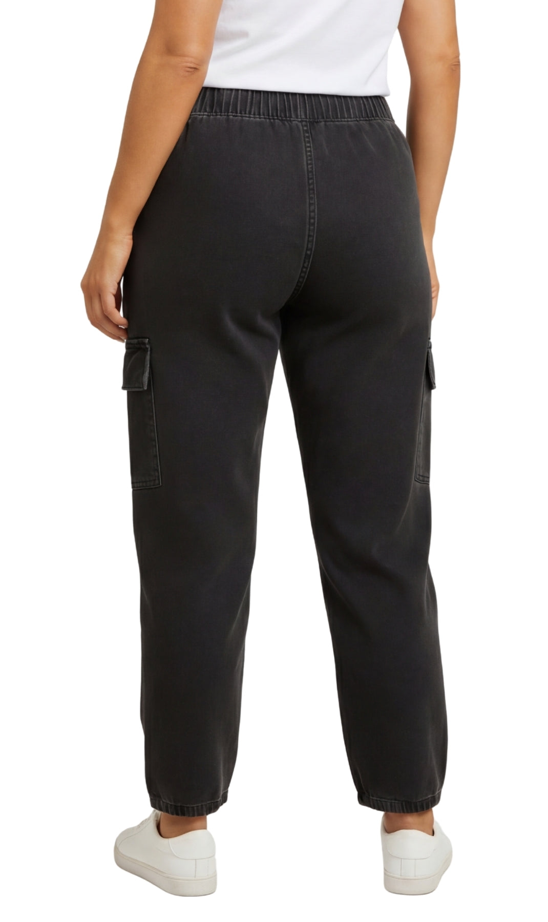 Women’s Lightweight Pull-On Lounge Pants with Elastic Waist – Comfortable Stretch Pants for Travel & Daily Wear