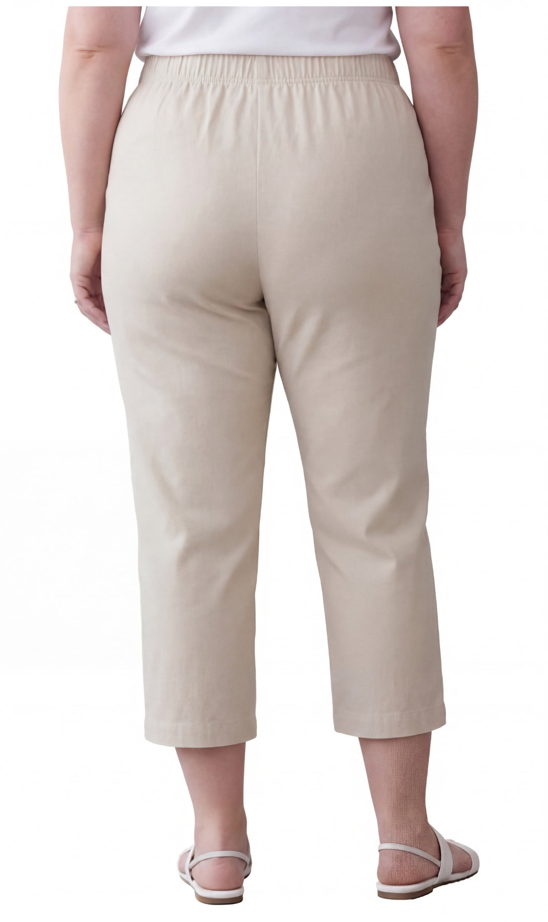 Women’s Lightweight Stretch Denim Capri Pants – Comfortable Everyday Fit 13