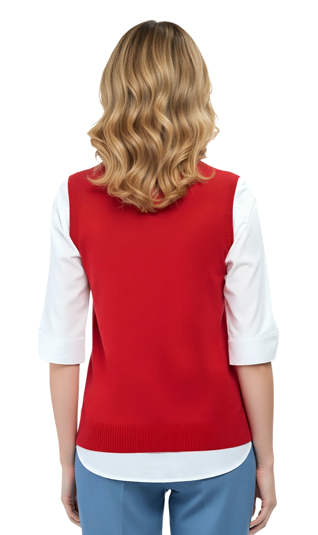 Women's Classic Button Front Cable Knit Cardigan in Soft Acryllic 14