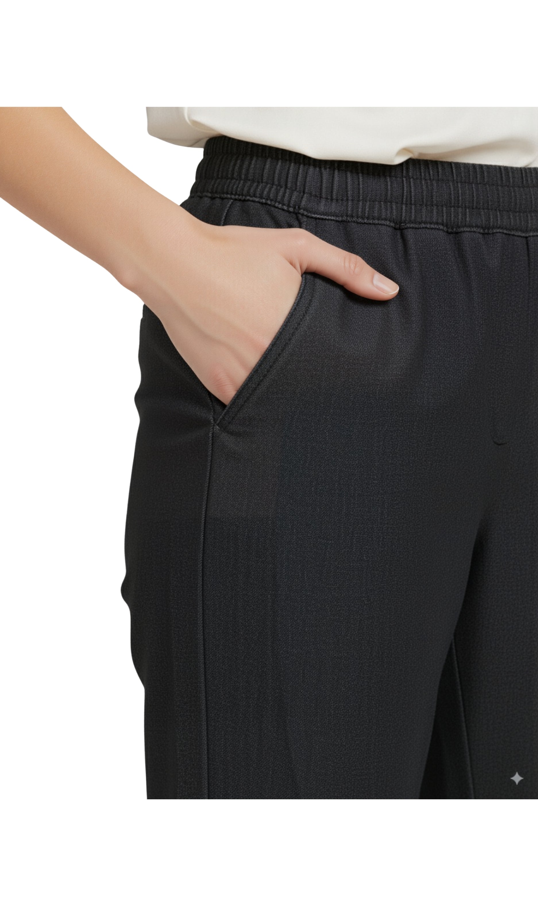 Women's Easy Pull on Bermuda Shorts in Denim and Twill 39