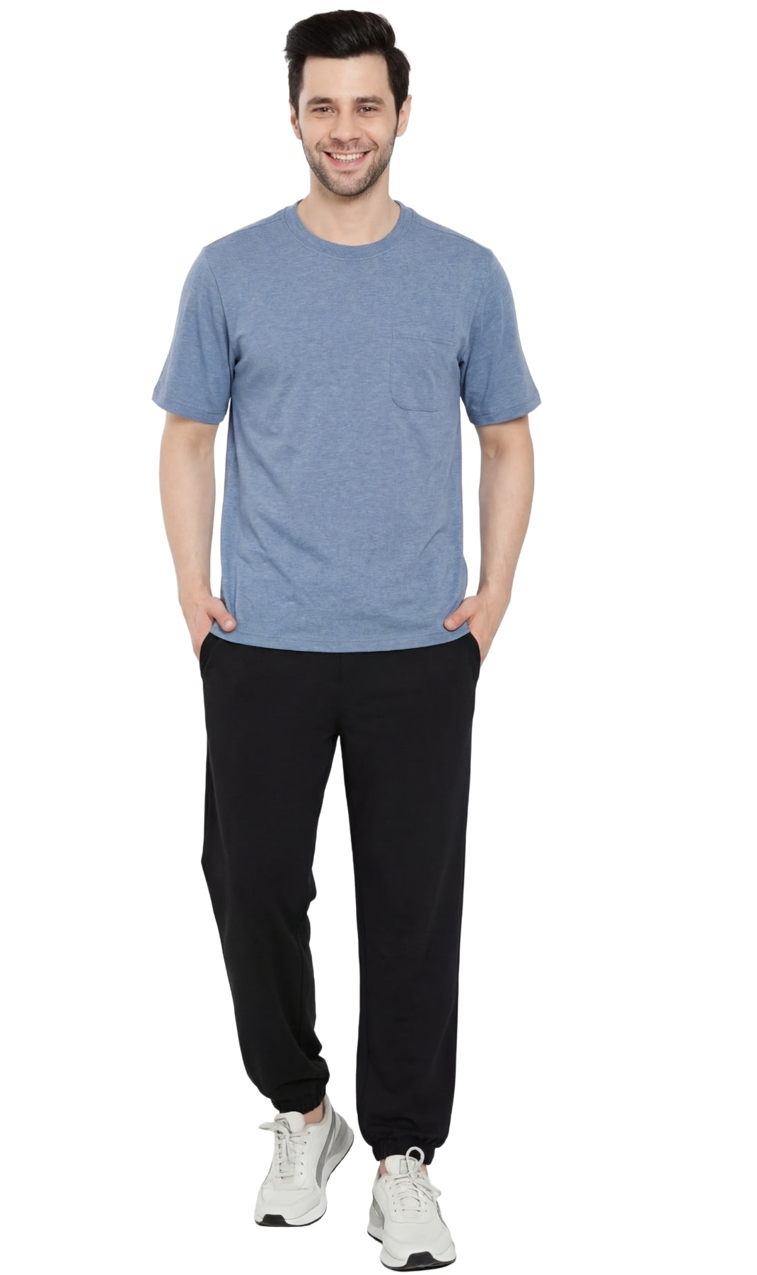 Men's Heavyweight Short Sleeve Crew Neck T-Shirt 10
