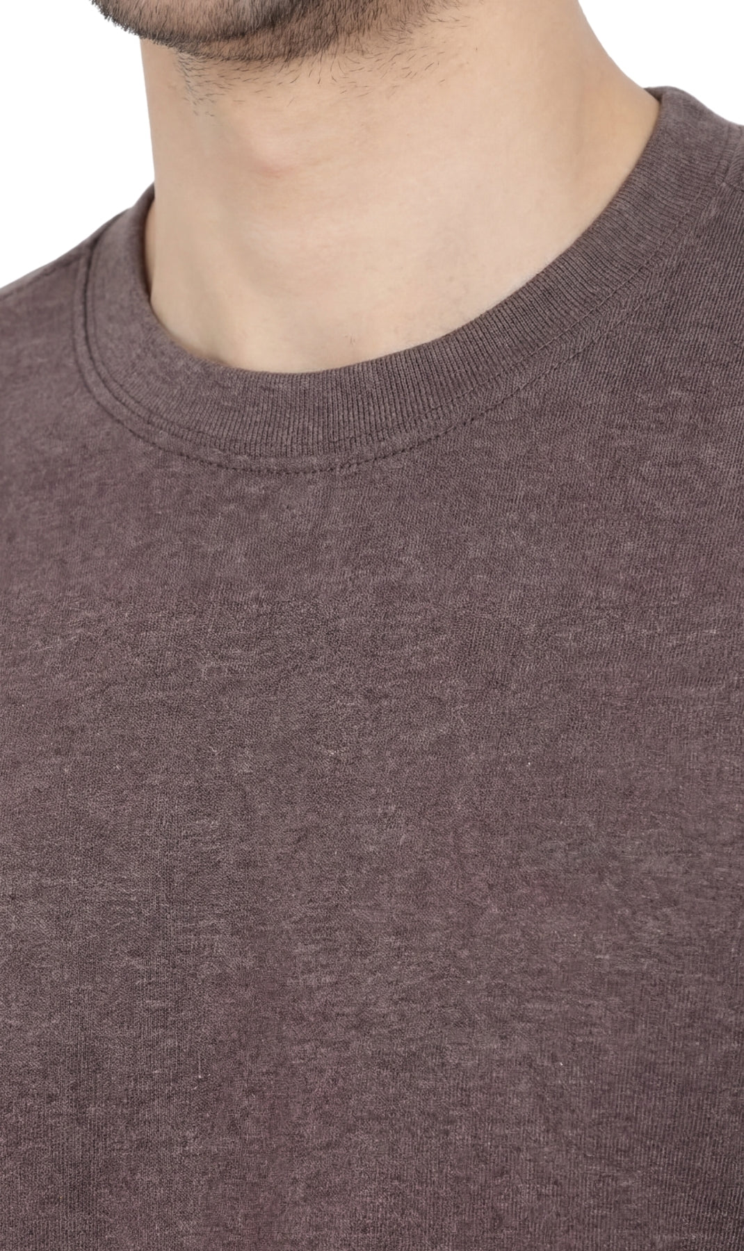 Men’s Heavyweight Crew Neck T-Shirt – Short Sleeve Solid Color Tee with Relaxed Fit 13