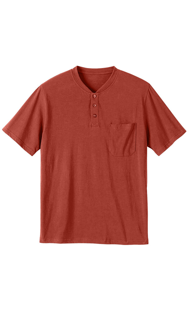 Men's Henley Short Sleeve – Nice, a Pocket!