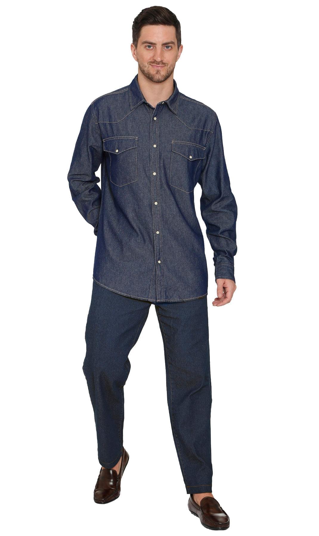 Men's Western Snap Button Shirt | Turtle Bay New York