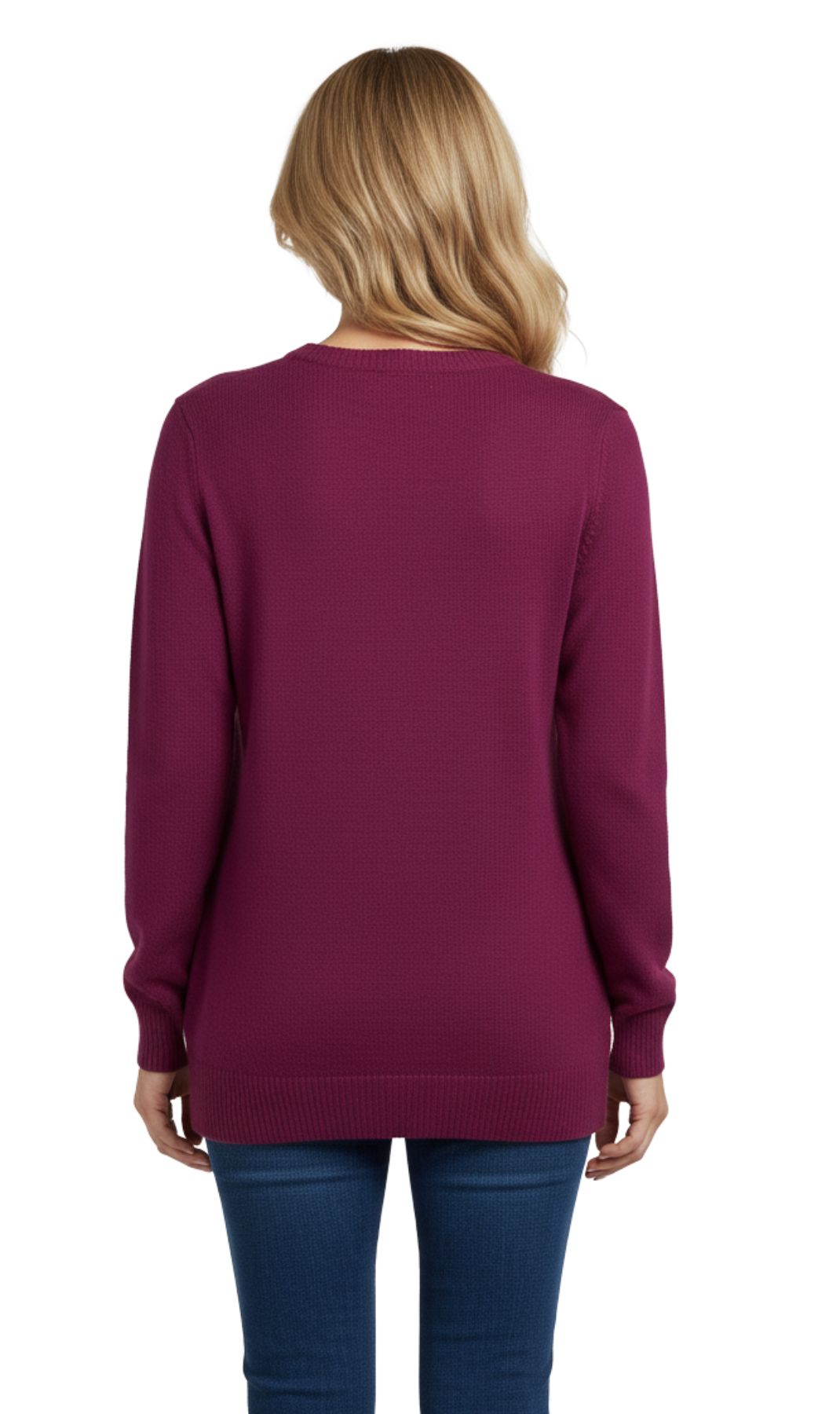 Women's Snowflake Decorated Sweater 2