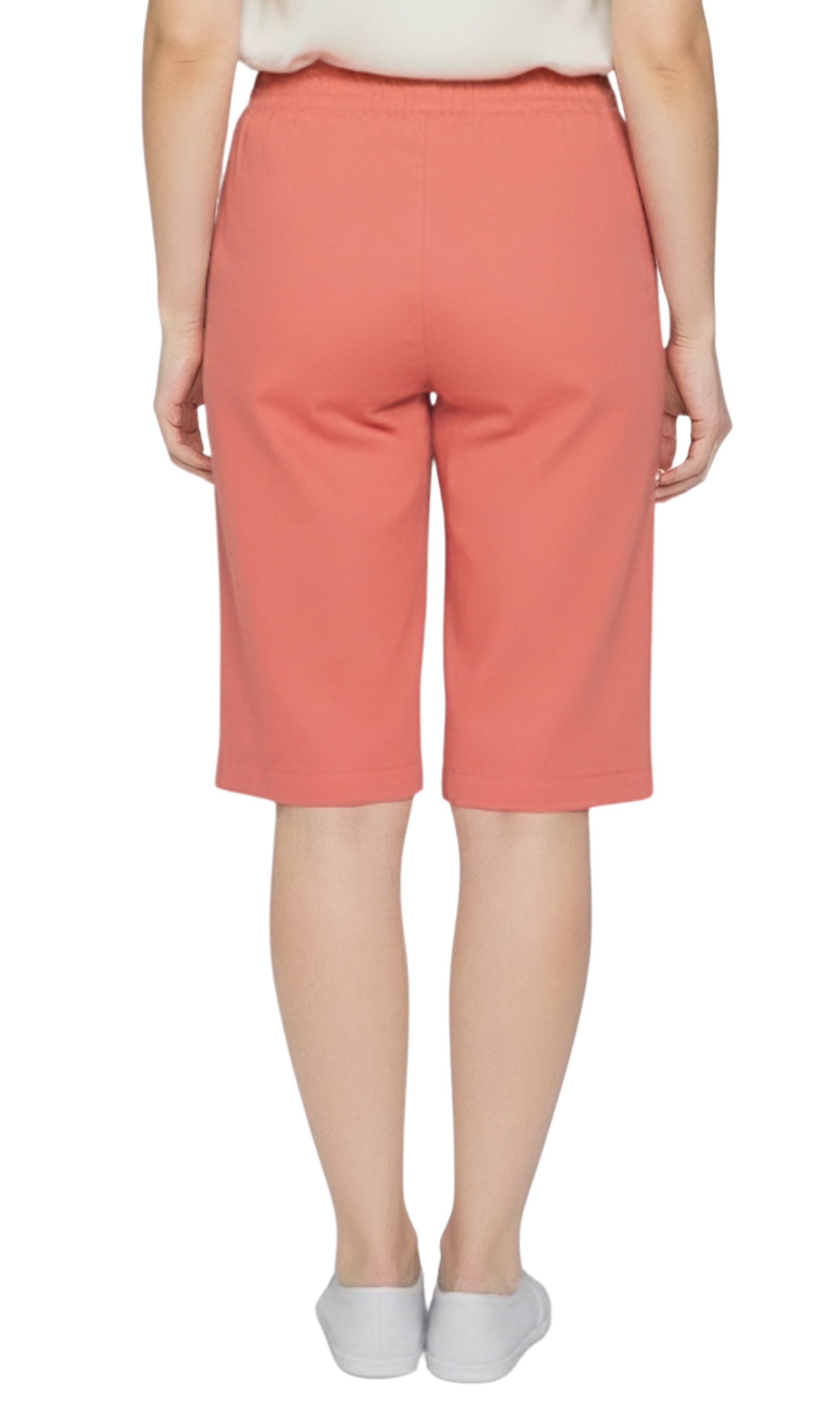 Women's Easy Pull on Bermuda Shorts in Denim and Twill 22