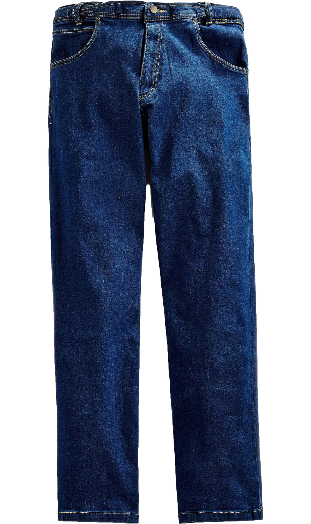 Mens Flex Waist Hidden Stretch Denim Jean 8