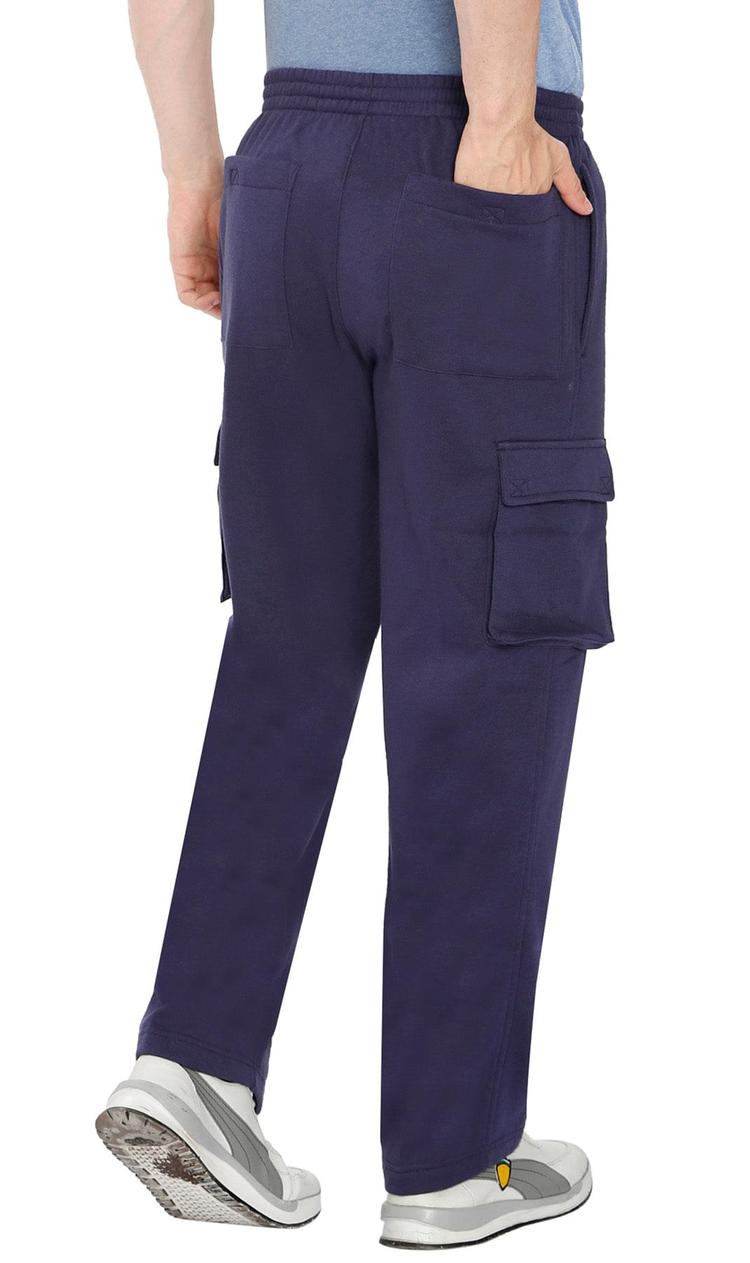 Men's Brushed Fleece Cargo Pants | Turtle Bay New York