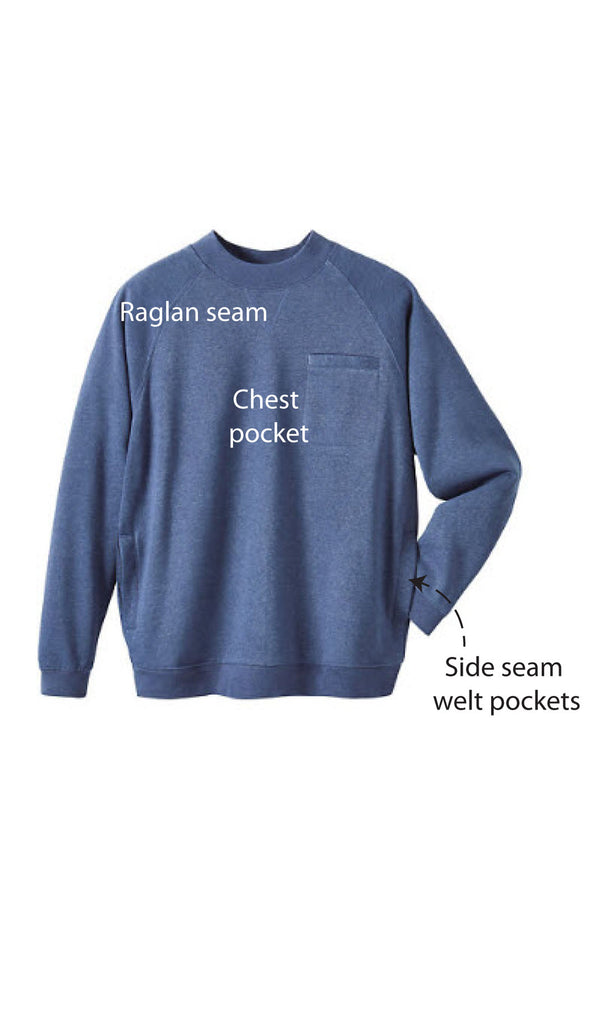 Men's 3-Pocket Fleece Sweatshirt – Because You Need the Storage!