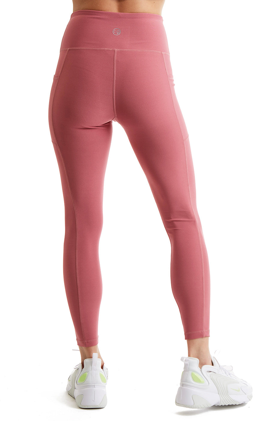 Women's Side Phone Pockets 7/8 Legging - Casis- BAck - TURTLE BAY APPAREL